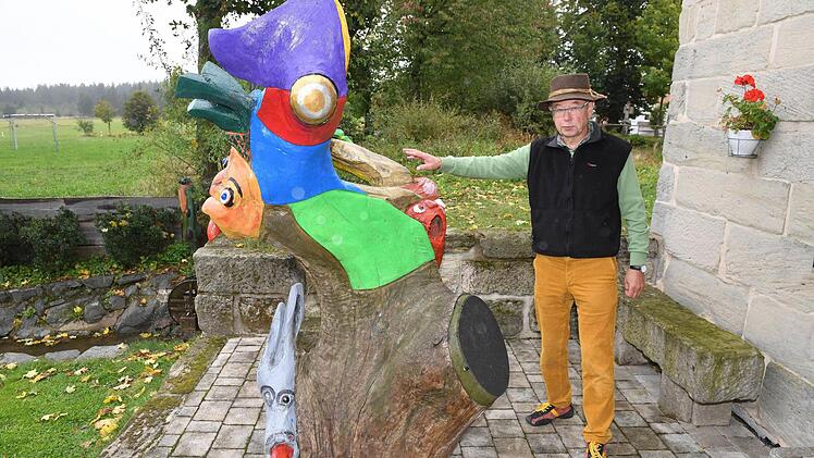 Zu Gast bei Gottfried Grau in Grössau. Foto: Ronald Rinklef