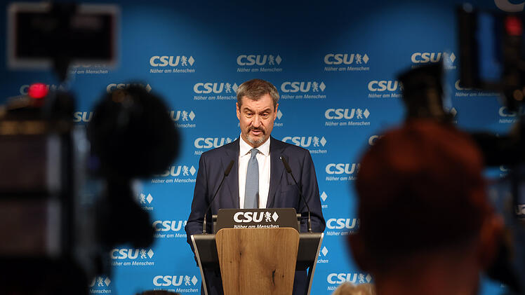 Söder überrascht mit Ankündigung: Fränkischer Landwirt soll deutscher Agrarminister werdenCSU-Vorstands - Pressekonferenz