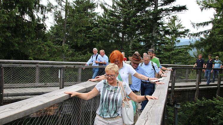 Eindrücke von der Fahrt in den Bayerischen Wald. Foto: Ralf Ruppert