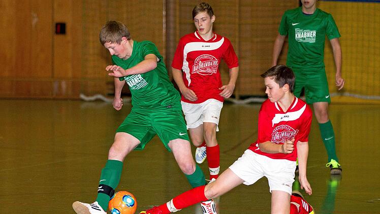 Die Hallensaison beim Fußballnachwuchs in Kronach geht am Samstag mit den B-Junioren weiter. Foto: Heinrich Weiß