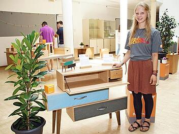Alina Eckert wurde für ihr Gesellenstück mit dem ersten Preis im Wettbewerb "Die gute Form" ausgezeichnet.