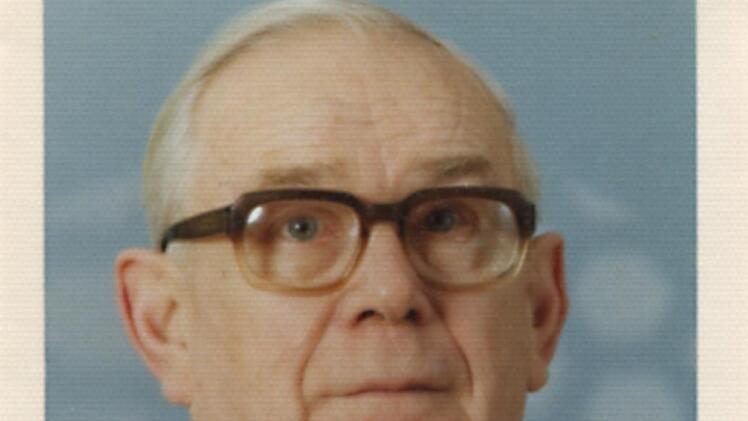 Emil Röder, einistgier Bürgermeister von Haard. Repro: Ewald Kiesel