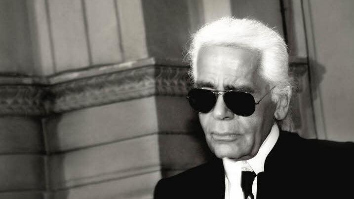 Karl Lagerfeld, fotografiert von Jürgen Schabel