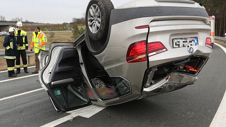 Unfall auf der A70 bei Stadelhofen Foto: News5/Herse