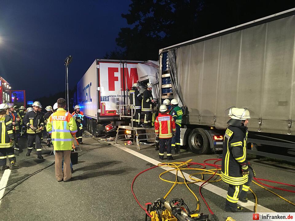 Erneut tödlicher Lkw-Unfall auf der A6 bei Nürnberg