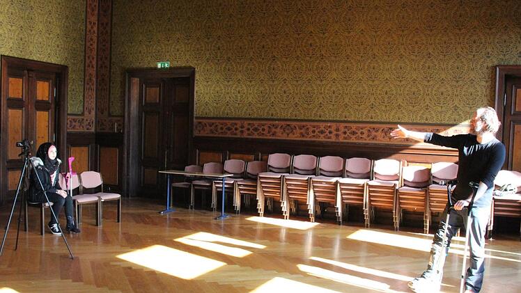 Andreas Schadt erklärt die Szene.