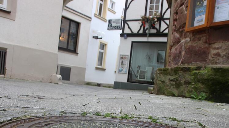 Der Kanal unter der Turmgasse ist an einer Stelle einsturzgefährdet und muss  saniert werden. Benedikt Borst