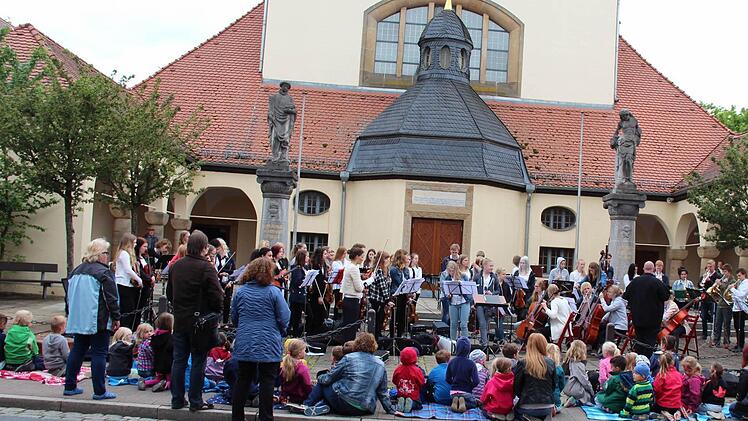 Die schwedischen Musiker bei ihrem AuftrittFoto: Johanna Blum