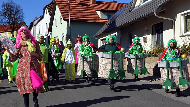Faschingsumzug des Premicher Vereinsrings. Foto: Peter Rauch