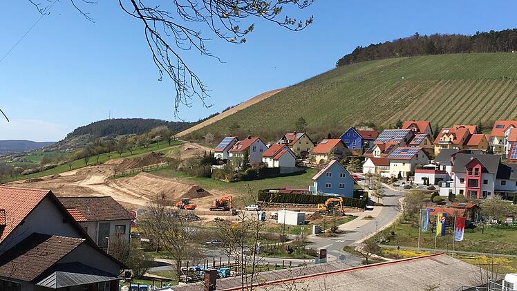 Die meisten Grundstücke des neuen Baugebietes "Am Weinberg 2" sind schon vergeben.