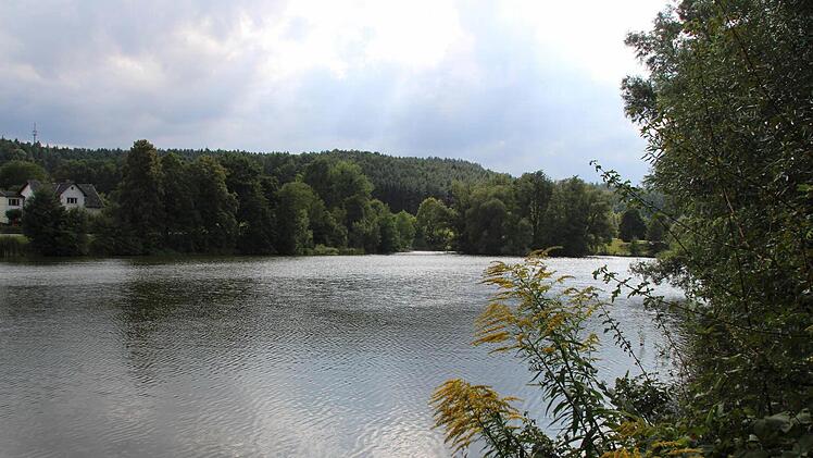 Blick auf den Wolfgangsee vom Schuppen aus.