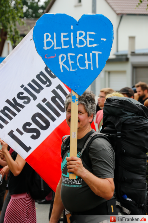 Kundgebung vor ARE in Bamberg II