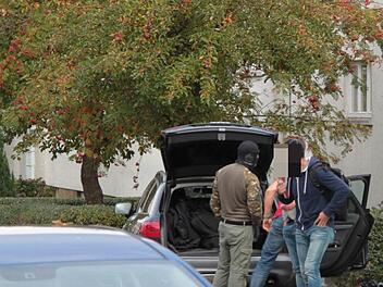 Einen SEK-Einsatz gab es am Freitag im Stadtteil Siedlung. Foto: Jürgen Gärtner