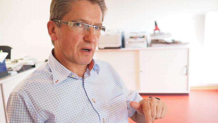 Hans Rebhan pocht auf einer Verbesserung der Infrastruktur. Foto: Marian Hamacher