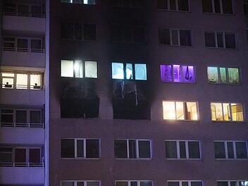 Hochhausbrand in Berlin