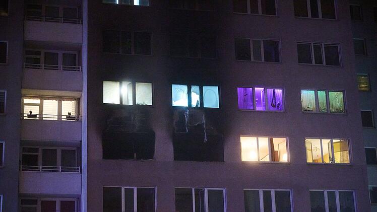 Hochhausbrand in Berlin