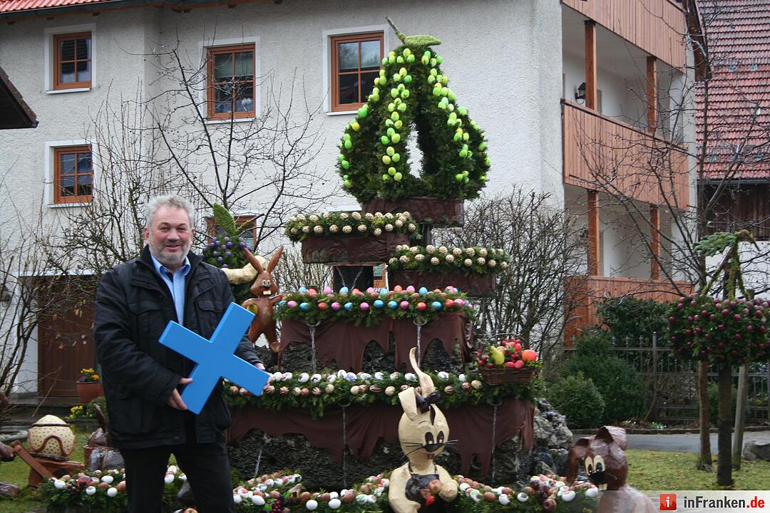 Osterbrunnen in der Fränkischen Schweiz