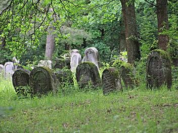 Blick in den Jüdischen Friedhof in Ebern Fotos: Helmut Will