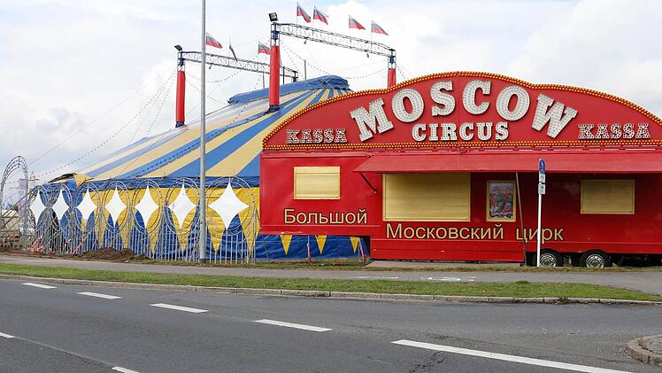 In Bamberg mussten Zelt und Zirkuskasse des Moskauer Circus' geschlossen bleiben. Foto: Matthias Hoch