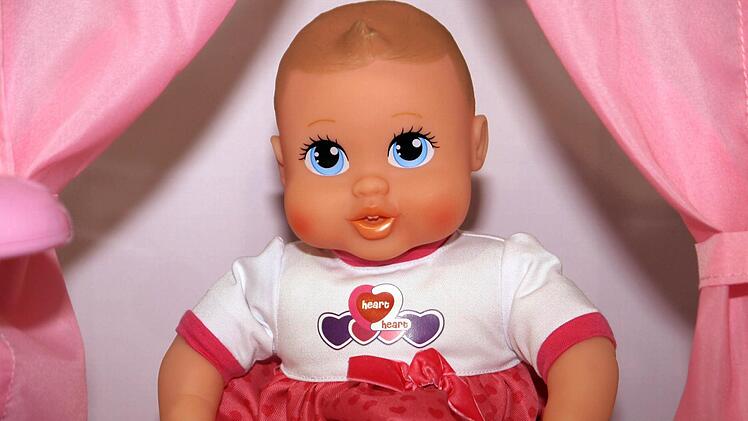 Eine Puppe der Firma Hauck.