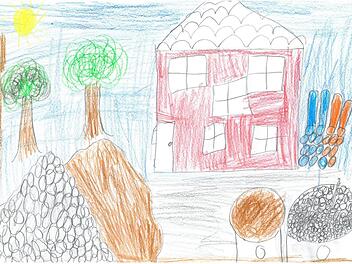 In Röttenbach gibt es jetzt eine Kinderkooperation. Foto: ad, gemalt von Jasmin