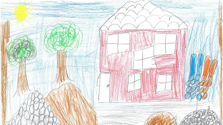 In Röttenbach gibt es jetzt eine Kinderkooperation. Foto: ad, gemalt von Jasmin