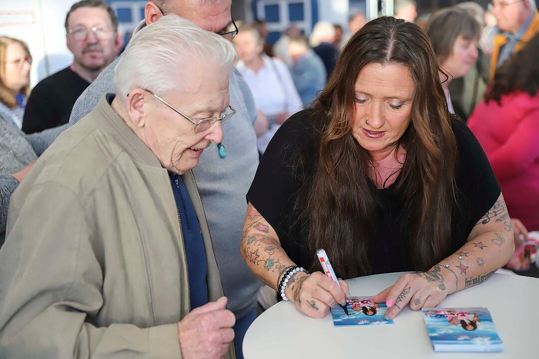 Das erfolgreichste Schlager-Duo Europas war in Kulmbach zu Gast.