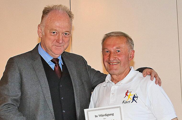 Besondere Ehrung für Karl Bauer