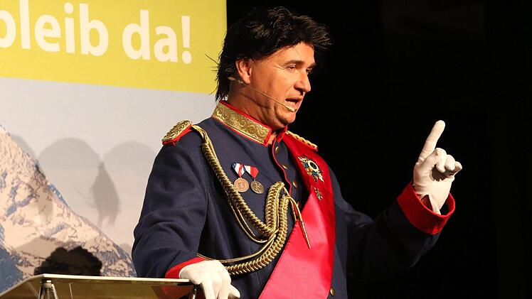 Wolfgang Krebs als König Ludwig II von Bayern