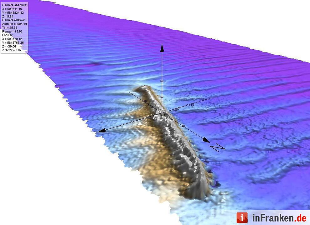 Seabed Scanning for East Anglian windfarm reveals Uncharted WWI G