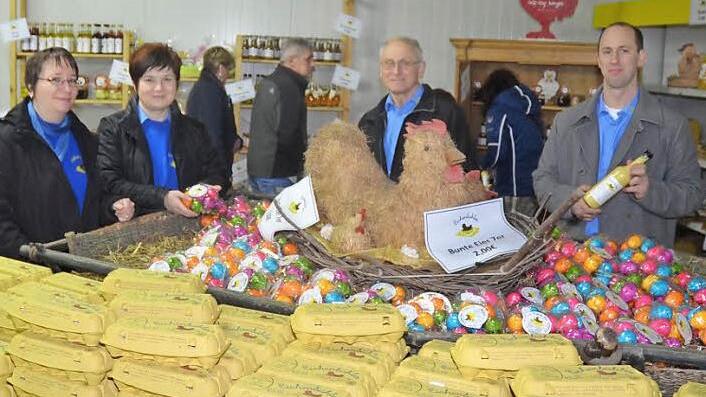 Beim Hoffest fanden die Produkte der Familie Schubert großes Interesse. Foto: K.- H. Hofmann