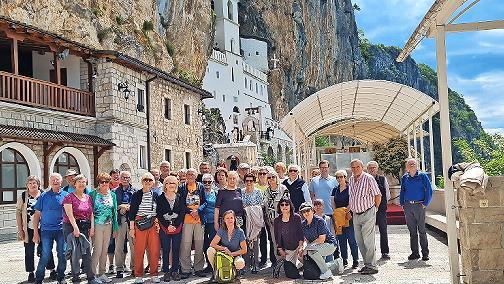 Eine Bildungsreise hat den Kreisverband Bad Kissingen der Europaunion nach Montenegro gef&uuml;hrt.