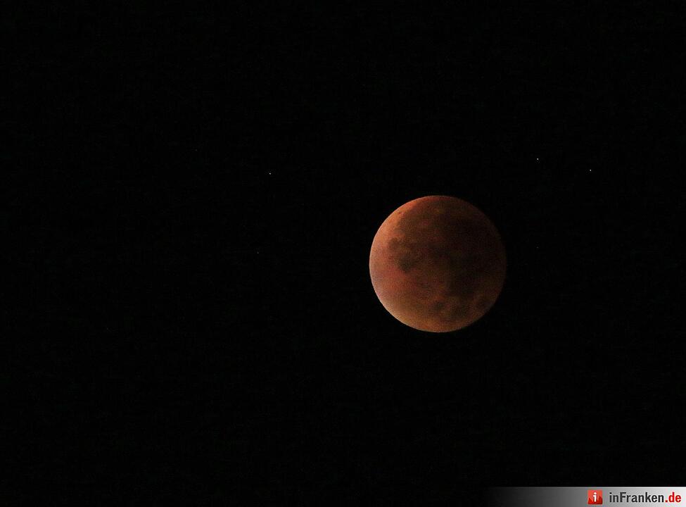 Blutmond über Franken