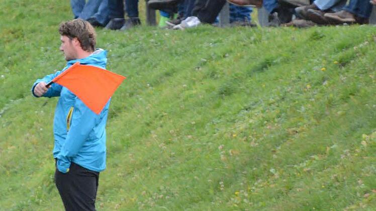 Schnappschuss vom Spiel der Woche in Obereschenbach. Foto: ssp