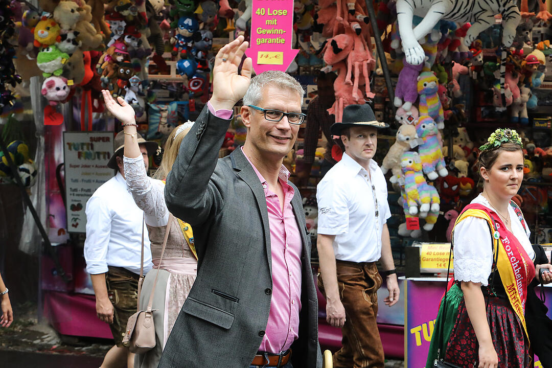 Forchheim; Annafestumzug; Annafeststimmung; Foto: Barbara Herbst