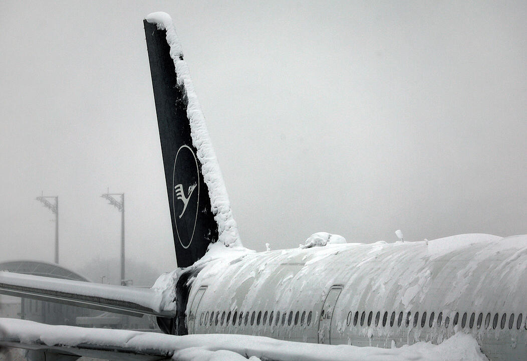 Wintereinbruch in Süddeutschland - München