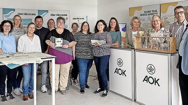 Verschiedene Stationen informierten &uuml;ber Nachhaltigkeit.