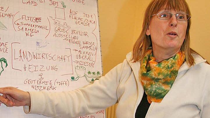 Dagmar Keis-Lechner hat 2008 den Verein Umwelt Bildung Arbeit gegründet - und lud nun Interessierte aus aller Welt zu einem Symposium nach Kulmbach ein. Foto: Sonja Adam