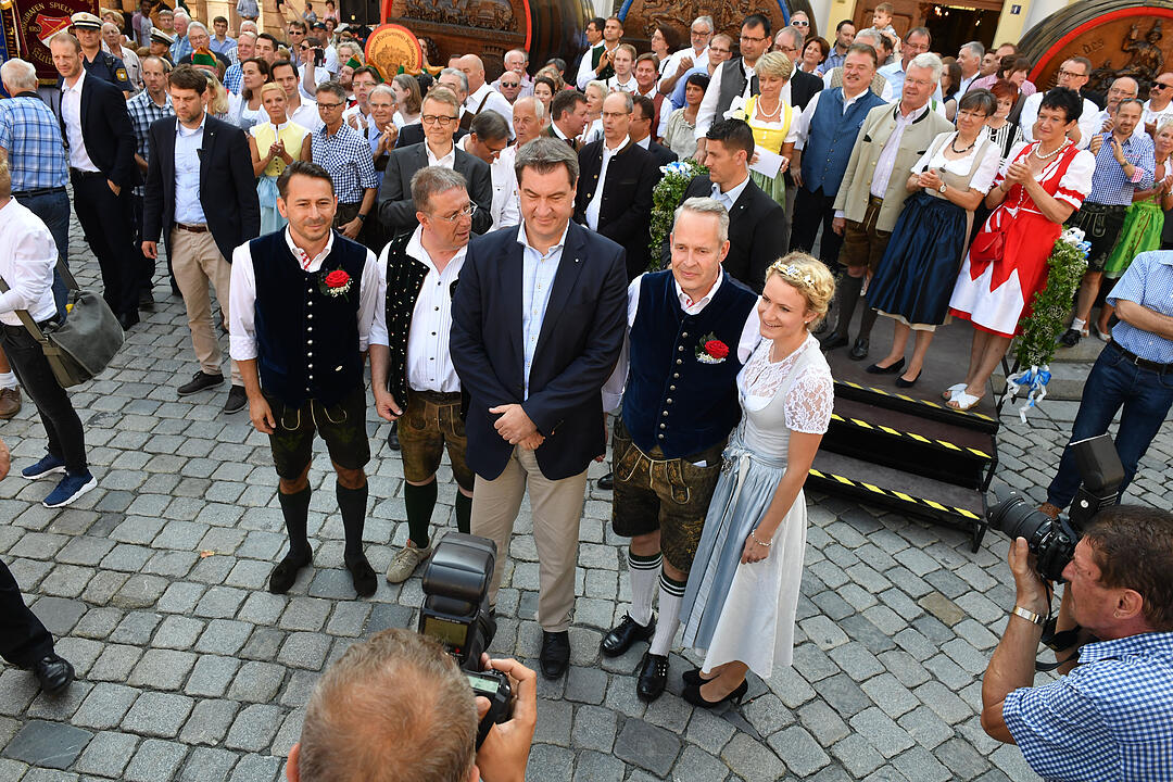 Der Auftakt der Kulmbacher Bierwoche 2018