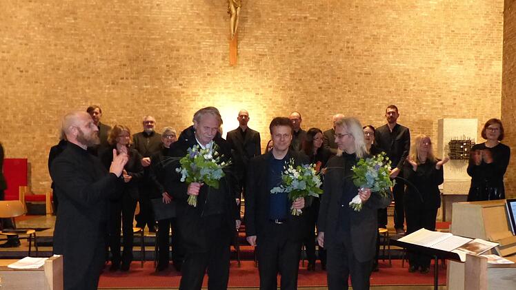 Von links: Christof Kilian Goger, Heinrich Hartl, Martin Fösel und Andreas Rüsing.