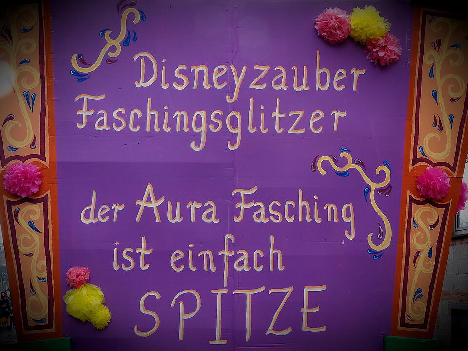 Beste Faschingslaune in Aura/Saale
