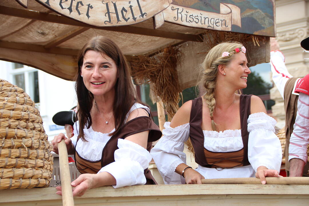Bad Kissingen: Umzug zum Rakoczy-Fest