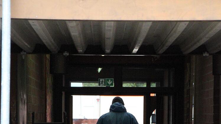 Im zweiten Teil des Schulgebäudes schreiten die Arbeiten voran. Foto: Ulrike Müller