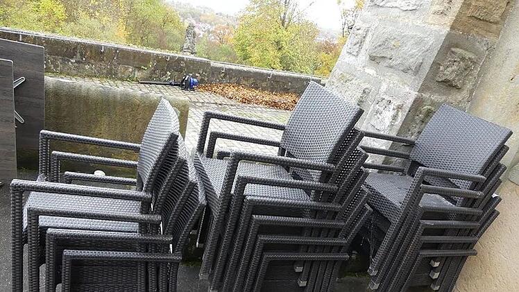 Restaurant auf Bamberger Altenburg geschlossen - Lokalausstattung wird versteigert