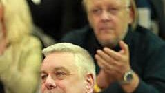 Coburgs amtierender Oberbürgermeister Norbert Tessmer war zufrieden mit dem HSC.