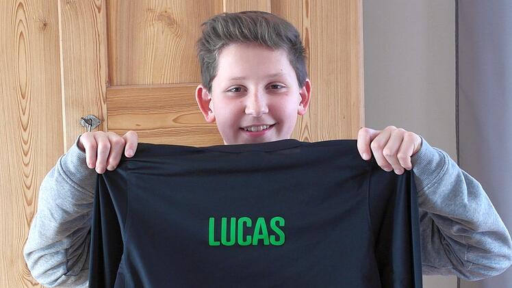 Er hat (fast) den beliebtesten Vornamen in Kulmbach 2017: Lucas Ohnemüller. Das haben seine Eltern gut gemacht, findet  der 13-Jährige.Peter Müller
