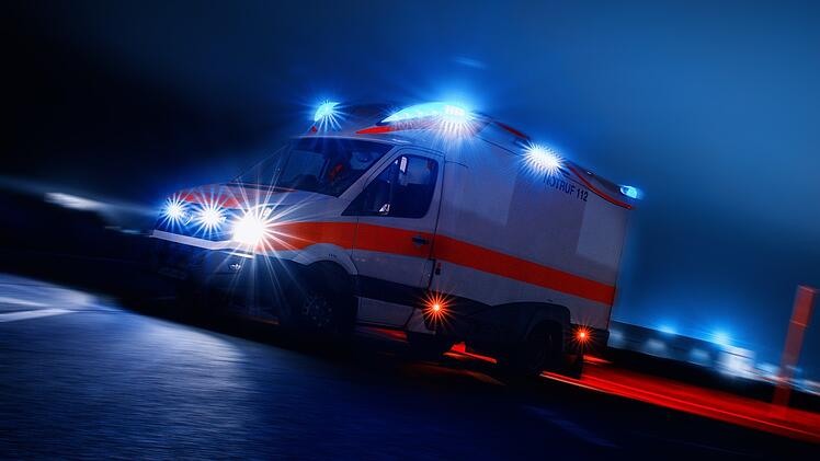 Schwerer Unfall bei Helmbrechts (Kreis Hof)