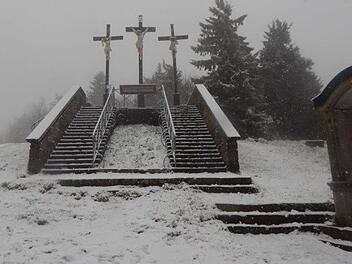 Bilder vom Kreuzberg. Foto: Svea Horn