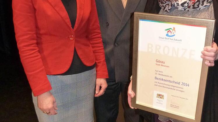 Preisträgerin aus Görau Foto: Werner Reißaus