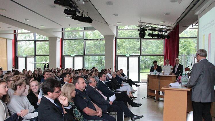 Aktionstag "Augen auf die Straße" am Schönborn-Gymnasium. Foto: Heike Beudert